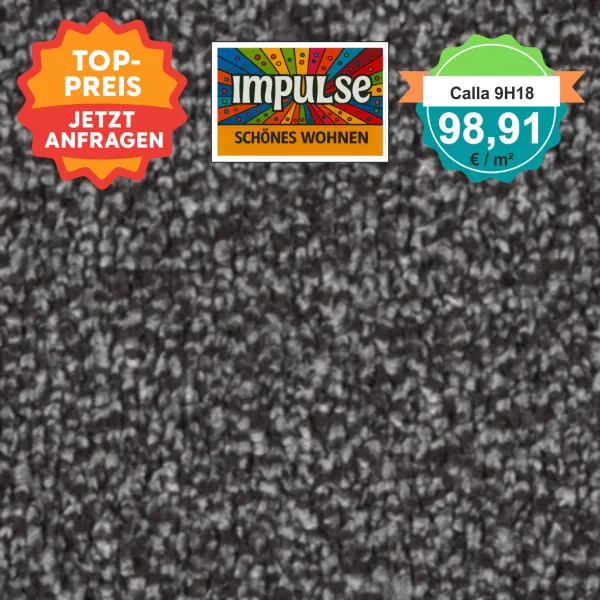 Vorwerk Calla Teppichboden – Farbe 9H18 kohle – Produktbild